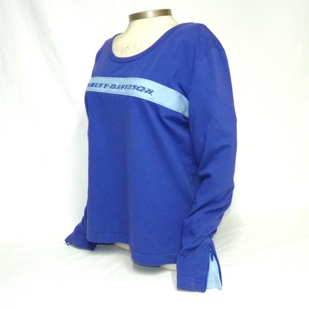 Vintage Harley-Davidson Women's X-Large LS Cold Weather Riding w/ 4" Zip Cuff